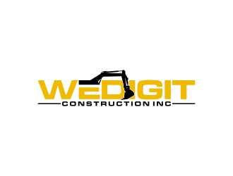 Wedigit Construction Inc. logo design by qonaah