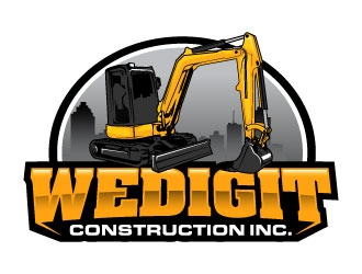 Wedigit Construction Inc. logo design by daywalker
