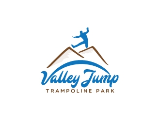 Valley Jump logo design by artbitin