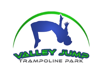 Valley Jump logo design by nikkl