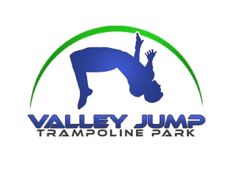 Valley Jump logo design by nikkl