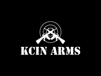 KCIN ARMS logo design by oke2angconcept