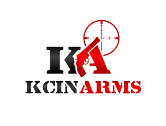KCIN ARMS logo design by uttam