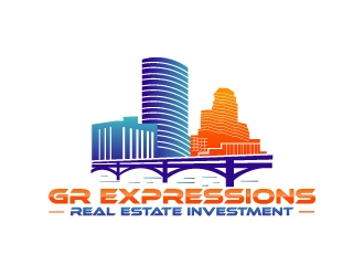 GR Expressions  logo design by uttam