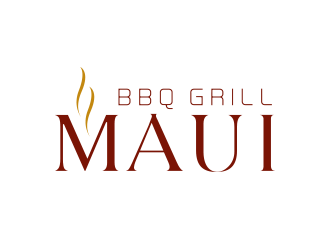 Maui BBQ Grills logo design by vinve