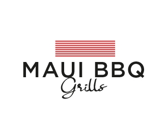 Maui BBQ Grills logo design by ginklabstudio