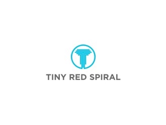 Tiny Red Spiral logo design by sodimejo