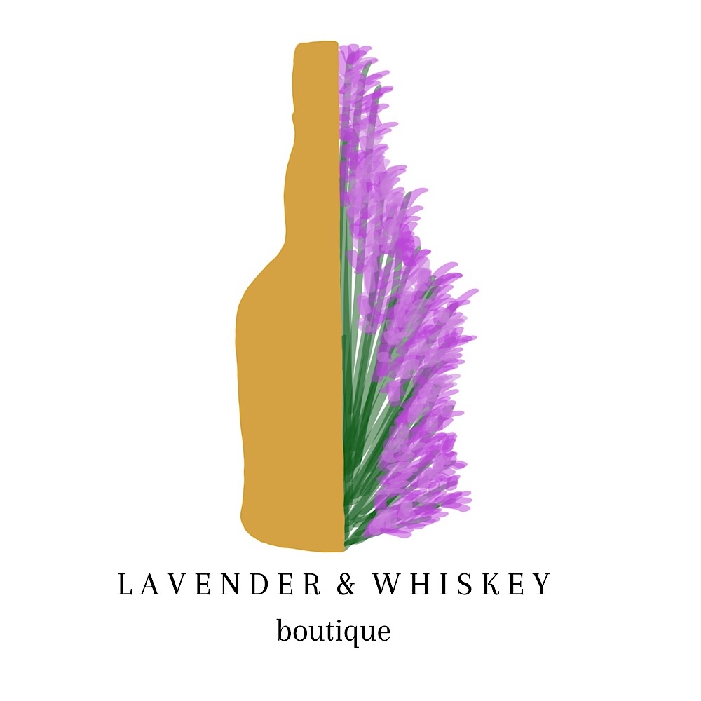 Lavender & Whiskey Boutique logo design by konstnarartist