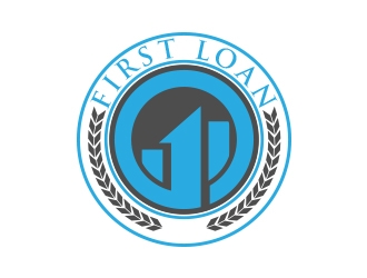 FirstLoan.com logo design by MarkindDesign