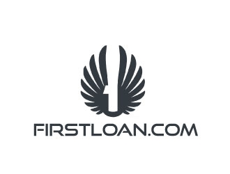 FirstLoan.com logo design by nehel