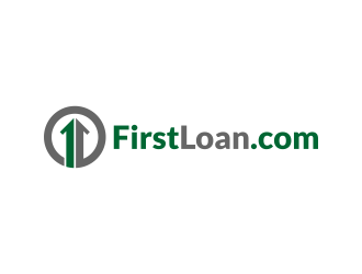 FirstLoan.com logo design by pakNton