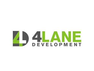 4 Lane Development logo design by MarkindDesign