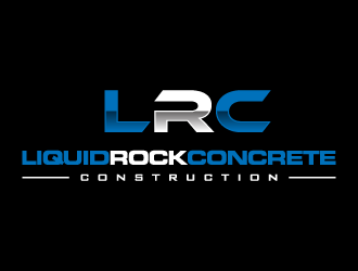 Liquid rock concrete construction  logo design by pencilhand