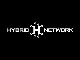 Hybrid Network logo design by GETT