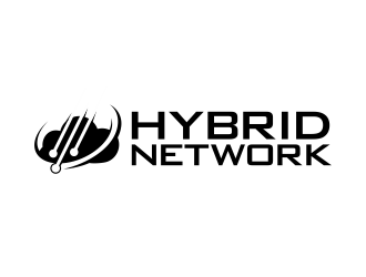 Hybrid Network logo design by ingepro