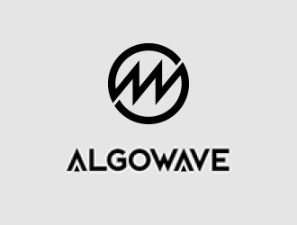 AlgoWave logo design by MarkindDesign
