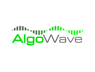 AlgoWave logo design by YONK