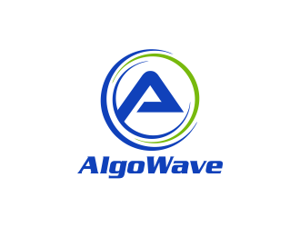 AlgoWave logo design by Greenlight