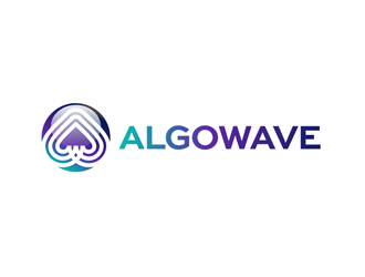 AlgoWave logo design by enzidesign