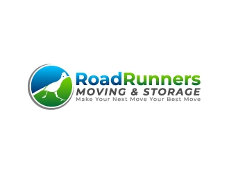 RoadRunners Moving & Storage logo design by pixalrahul