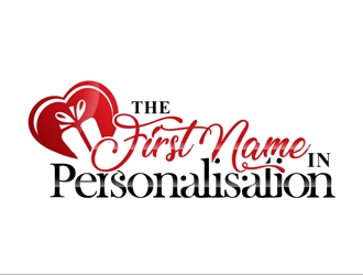 The First Name in Personalization logo design by Roma