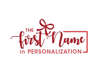 The First Name in Personalization logo design by lbdesigns