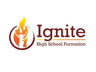 Ignite High School Formation logo design by MAXR