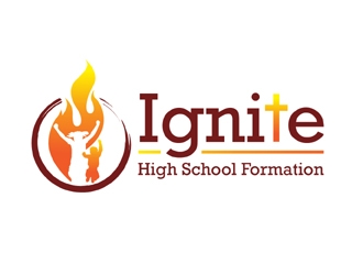 Ignite High School Formation logo design by MAXR