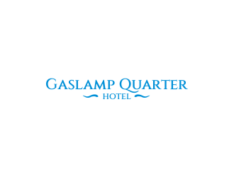 Gaslamp Quarter Hotel  logo design by Greenlight