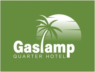 Gaslamp Quarter Hotel  logo design by 48art