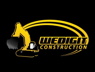 Wedigit Construction Inc. logo design by samuraiXcreations