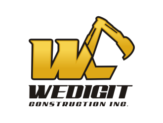 Wedigit Construction Inc. logo design by iltizam