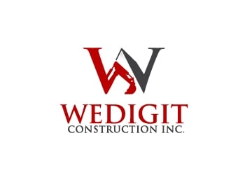 Wedigit Construction Inc. logo design by jenyl