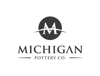 Michigan Roots Pottery Co. logo design by Gravity