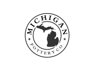 Michigan Roots Pottery Co. logo design by Gravity
