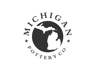 Michigan Roots Pottery Co. logo design by Gravity