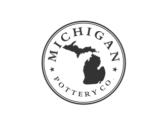 Michigan Roots Pottery Co. logo design by Gravity