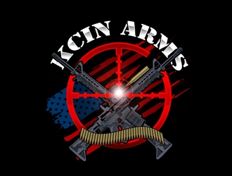 KCIN ARMS logo design by DreamLogoDesign