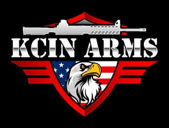 KCIN ARMS logo design by daywalker