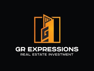 GR Expressions  logo design by nehel