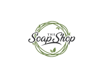 The Soap Shop logo design by Suvendu