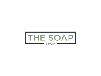 The Soap Shop logo design by EkoBooM