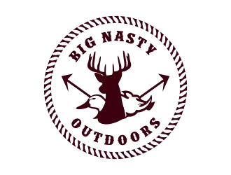 Big Nasty Outdoors logo design by cikiyunn