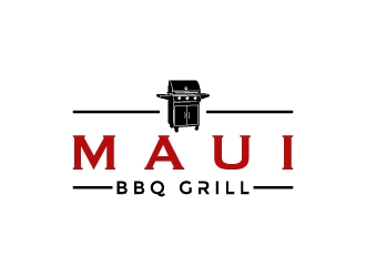 Maui BBQ Grills logo design by quanghoangvn92