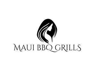 Maui BBQ Grills logo design by oke2angconcept