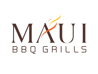 Maui BBQ Grills logo design by vinve
