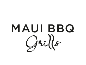 Maui BBQ Grills logo design by ginklabstudio
