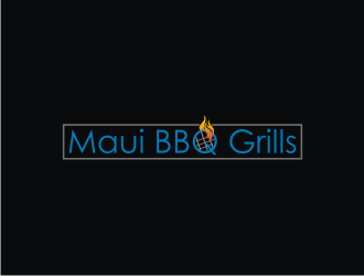 Maui BBQ Grills logo design by Adundas