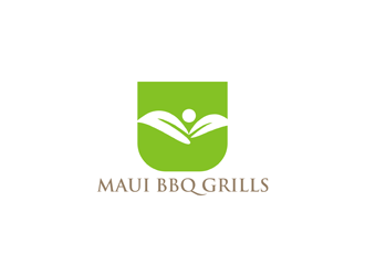 Maui BBQ Grills logo design by EkoBooM