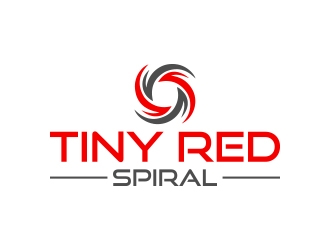 Tiny Red Spiral logo design by Rexi_777